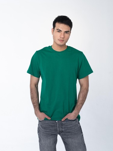 Светло-зелёная мужская футболка оптом - Светло-зелёная мужская футболка оптом