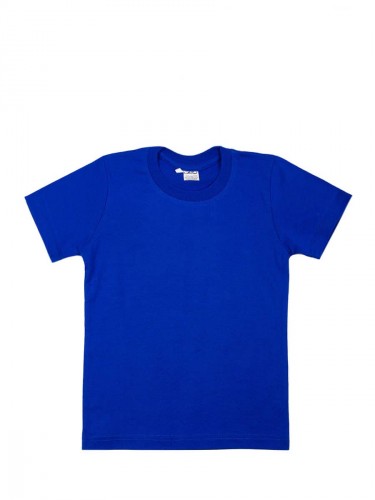 Синяя детская футболка